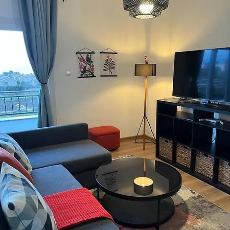 Designer 2-bedrooms With Sea View In Mckenzi Gold Apartment Agios Georgios (Famagusta)